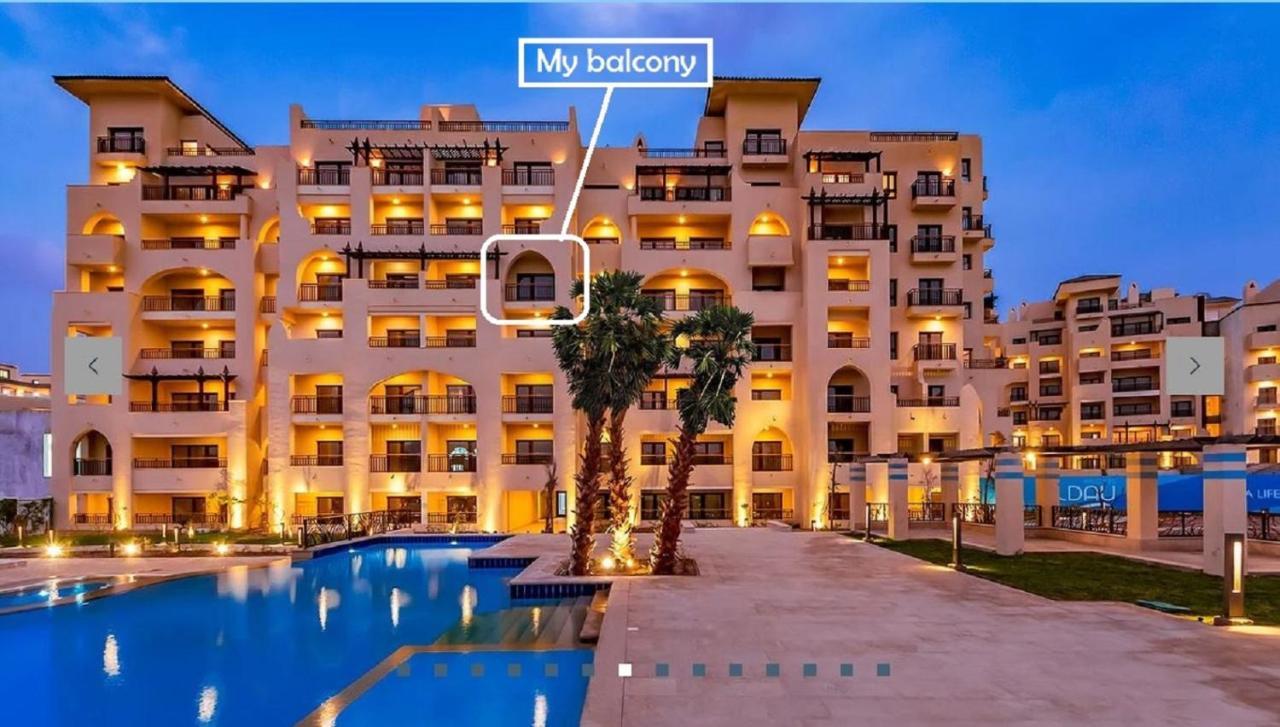 Awesome Pool View Studio In Al Dau Heights ฮูร์กาดา ภายนอก รูปภาพ